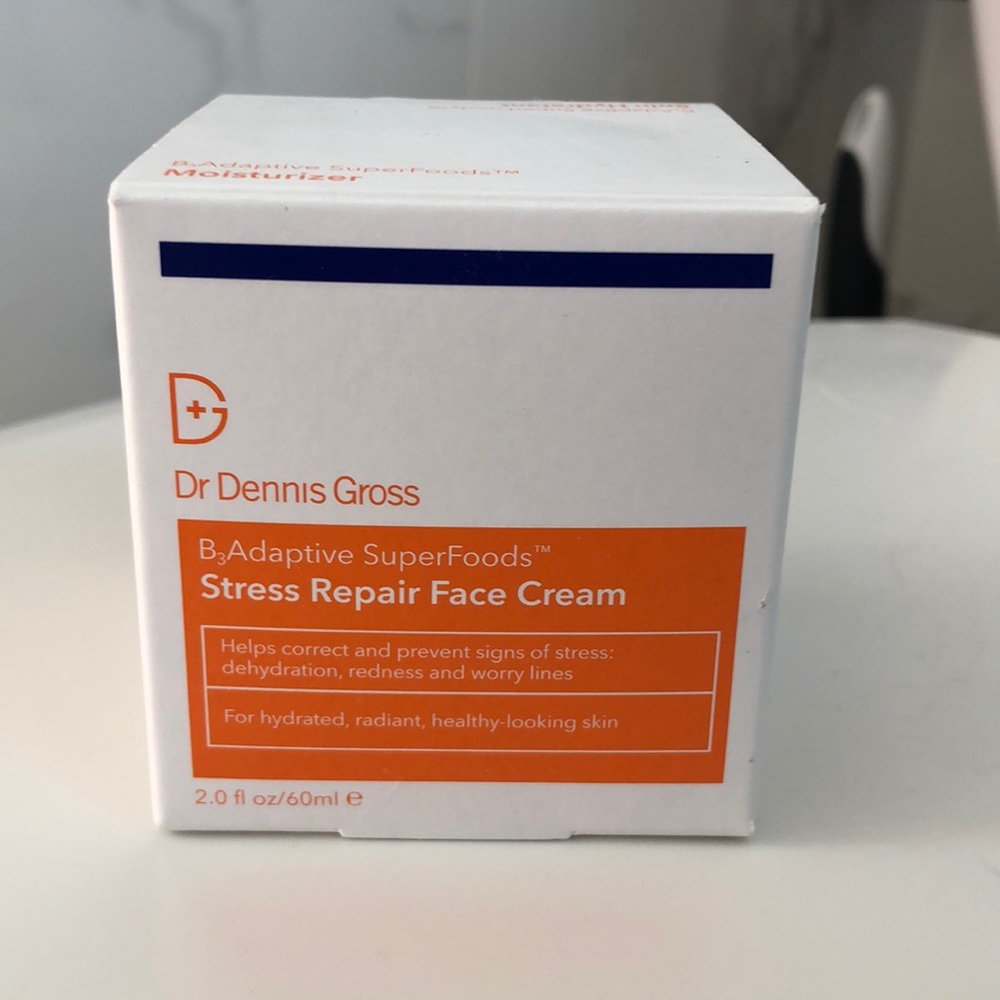 Dr Dennis gross stress repair face cream, moisturizer